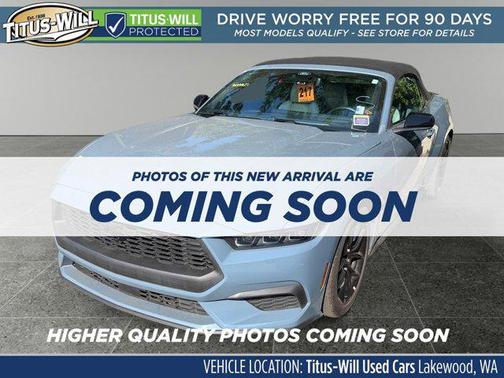Vapor Blue 2025 Ford Mustang EcoBoost Premium