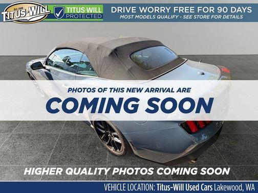 Vapor Blue 2025 Ford Mustang EcoBoost Premium