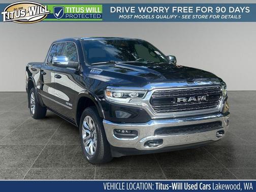 Diamond Black Crystal Pearlcoat 2024 RAM 1500 Limited