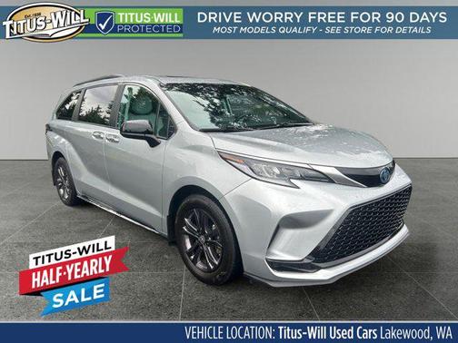 Celestial Silver 2024 Toyota Sienna XSE 7 Passenger