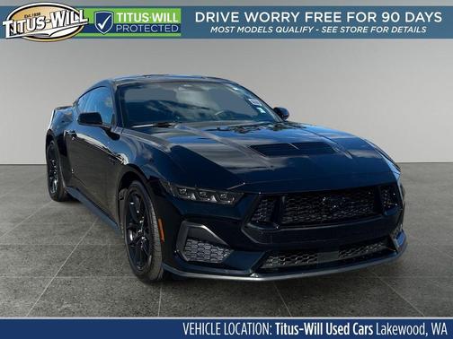 Shadow Black 2025 Ford Mustang GT Premium