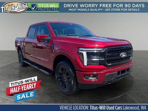 Ruby Red 2026 Ford F-150 Lariat