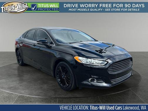 White Platinum Metallic Tri-Coat 2016 Ford Fusion SE