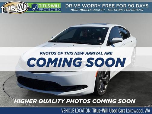 Bright White Clearcoat 2016 Chrysler 200 S