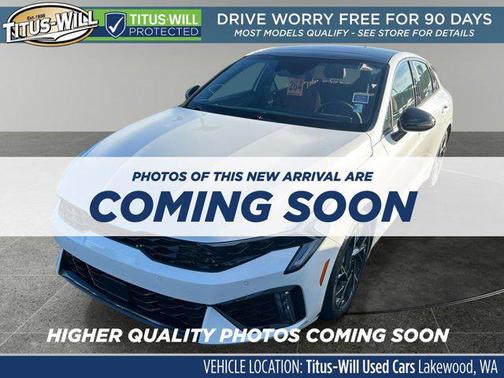 Snow White Pearl 2025 Kia K5 GT-Line