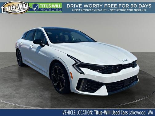 Snow White Pearl 2025 Kia K5 GT-Line