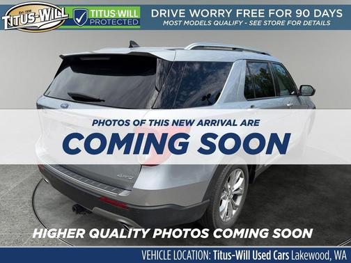 Silver Metallic 2024 Ford Explorer Limited