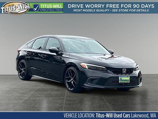 Crystal Black Pearl 2024 Honda Civic Sport