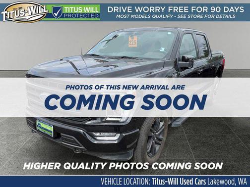Agate Black Metallic 2021 Ford F-150 Lariat