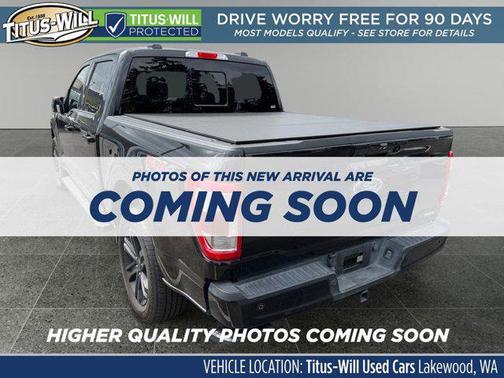 Agate Black Metallic 2021 Ford F-150 Lariat