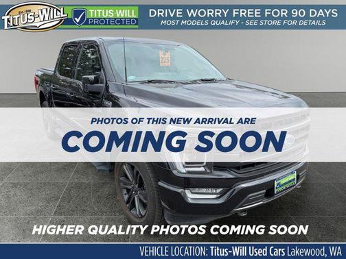 Agate Black Metallic 2021 Ford F-150 Lariat