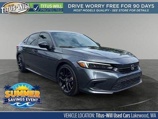 Gray Metallic 2023 Honda Civic Sport