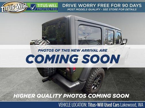 Sarge Green Clearcoat 2024 Jeep Wrangler Willys