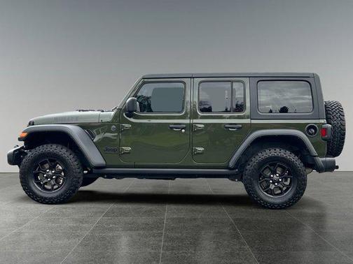 Sarge Green Clearcoat 2024 Jeep Wrangler Willys