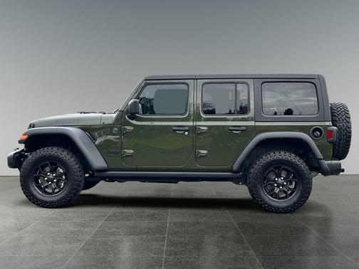 Sarge Green Clearcoat 2024 Jeep Wrangler Willys