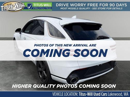 Alta White 2025 Genesis GV70 3.5T AWD Sport