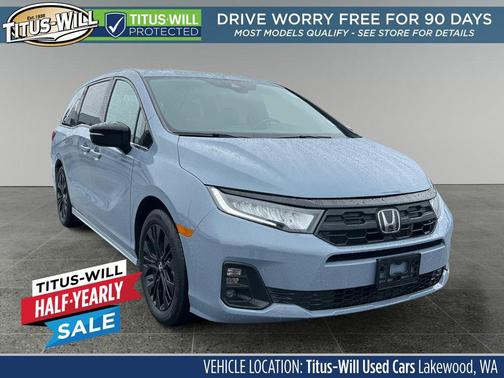 Sonic Gray Pearl 2025 Honda Odyssey Sport-L