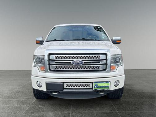 White Platinum 2013 Ford F-150 Platinum