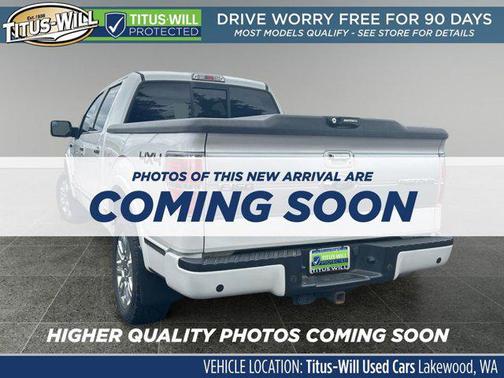 White Platinum 2013 Ford F-150 Platinum