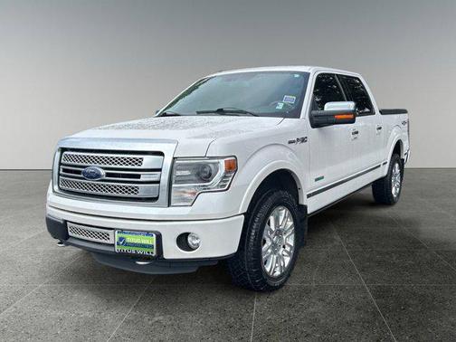 White Platinum 2013 Ford F-150 Platinum