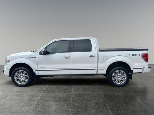 White Platinum 2013 Ford F-150 Platinum