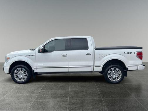White Platinum 2013 Ford F-150 Platinum