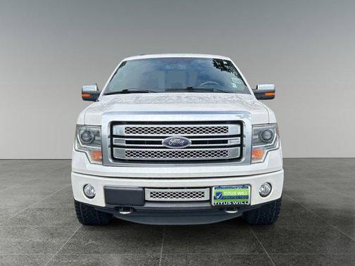 White Platinum 2013 Ford F-150 Platinum