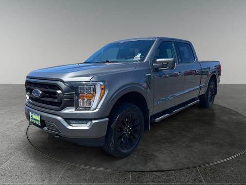 Grey 2021 Ford F-150 XLT
