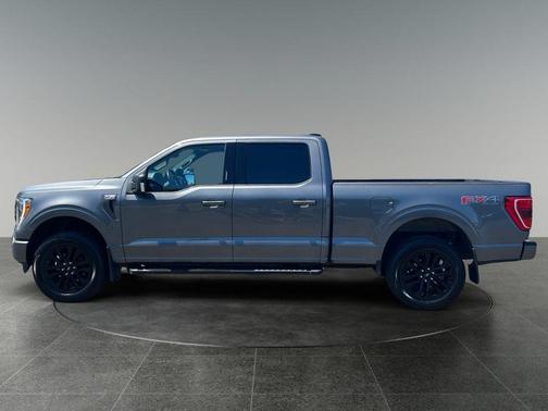 Grey 2021 Ford F-150 XLT
