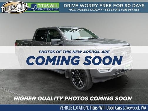 Grey 2021 Ford F-150 XLT