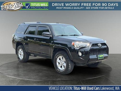 Midnight Black Metallic 2019 Toyota 4Runner SR5