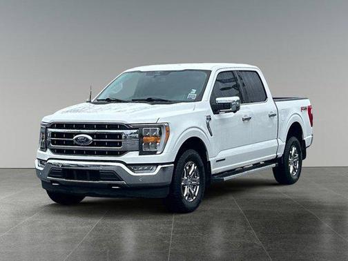 Star White Metallic Tri-Coat 2023 Ford F-150 Lariat