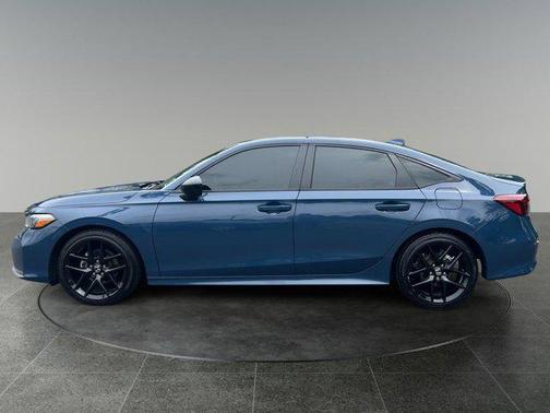 Blue Lagoon Pearl 2025 Honda Civic Sport