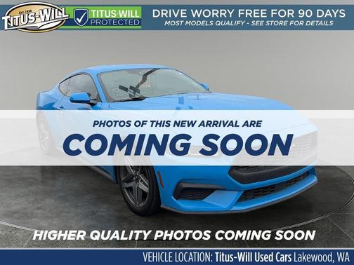 Grabber Blue Metallic 2024 Ford Mustang EcoBoost
