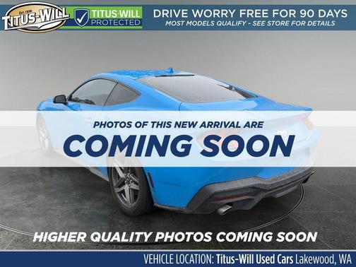 Grabber Blue Metallic 2024 Ford Mustang EcoBoost