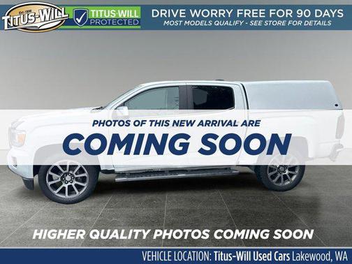 Summit White 2019 GMC Canyon Denali