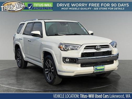 Blizzard Pearl 2023 Toyota 4Runner Limited
