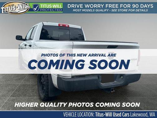 Bright White Clearcoat 2020 RAM 1500 Classic Warlock Quad Cab 4x4 6'4' Box