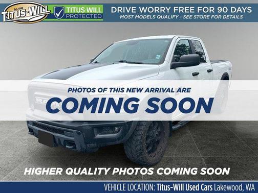 Bright White Clearcoat 2020 RAM 1500 Classic Warlock Quad Cab 4x4 6'4' Box