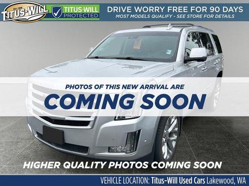 Radiant Silver 2017 Cadillac Escalade Luxury