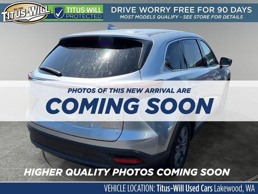 Sonic Silver Metallic 2023 Mazda CX-9 Touring