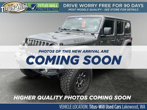 Granite Crystal Metallic Clearcoat 2022 Jeep Wrangler Willys