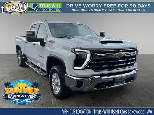 Summit White 2024 Chevrolet Silverado 2500 LTZ