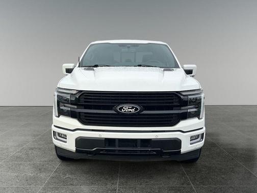 Star White Metallic Tri-Coat 2024 Ford F-150 Platinum