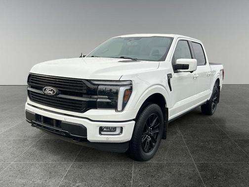 Star White Metallic Tri-Coat 2024 Ford F-150 Platinum