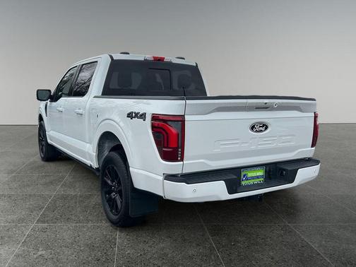 Star White Metallic Tri-Coat 2024 Ford F-150 Platinum