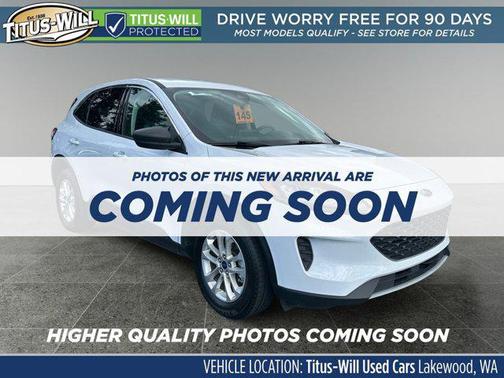 Oxford White 2022 Ford Escape SE