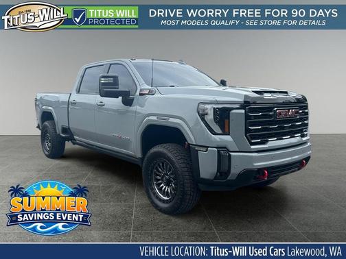 Thunderstorm Gray 2024 GMC Sierra 2500 AT4