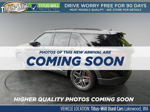 Agate Black Metallic 2025 Ford Explorer ST