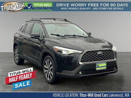 Jet Black 2024 Toyota Corolla Cross XLE